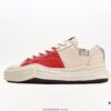 6930e7df6e68136f4d9b2d7d Miyamihara Yasuhiro Brand MMY Maison MIHARA YASUHIRO Original Sole Canvas Low-Top Sneakers with Canvas and Leather Patchwork, Distorted Ice Cream Sole, Casual Versatile Low-Rise Shoes