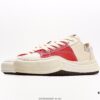 6930e7e46e68136f4d9b2d84 Miyamihara Yasuhiro Brand MMY Maison MIHARA YASUHIRO Original Sole Canvas Low-Top Sneakers with Canvas and Leather Patchwork, Distorted Ice Cream Sole, Casual Versatile Low-Rise Shoes