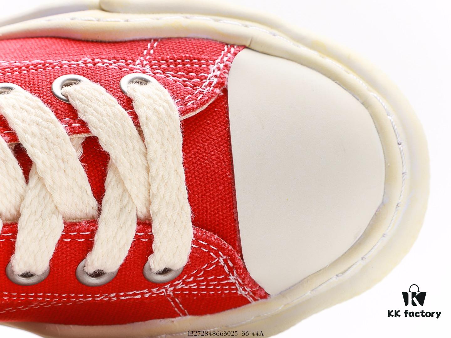 6930e7e56e68136f4d9b2d87 Miyamihara Yasuhiro Brand MMY Maison MIHARA YASUHIRO Original Sole Canvas Low-Top Sneakers with Canvas and Leather Patchwork, Distorted Ice Cream Sole, Casual Versatile Low-Rise Shoes