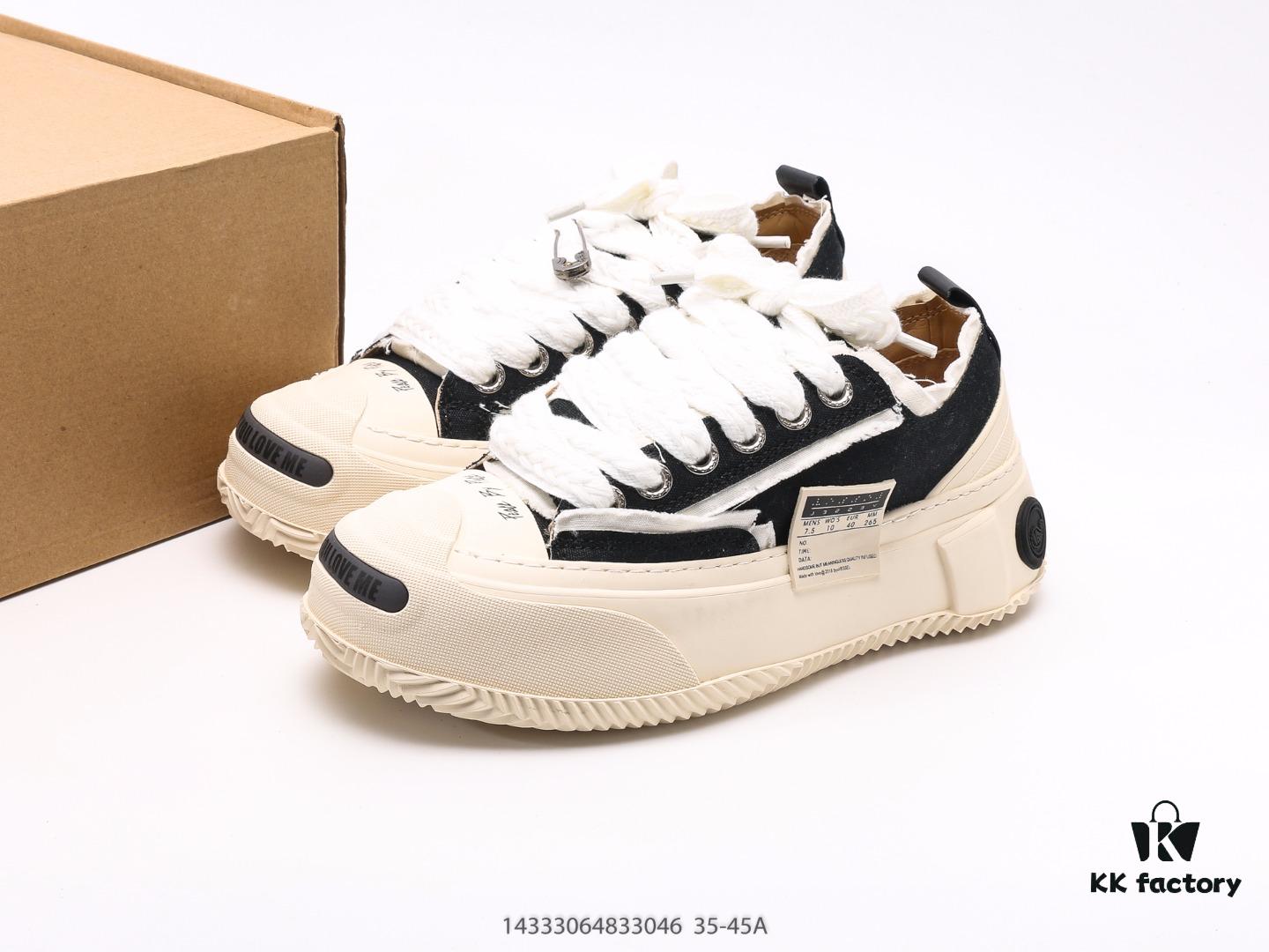 6930e7f26e68136f4d9b2d97 Wu Jianhao SMILENCE xVESSEL G.O.P. 2.0 MARSHMALLOW Lows 2.0 Deconstructed Layered Platform Cork Low-top Canvas Vulcanized Sneakers