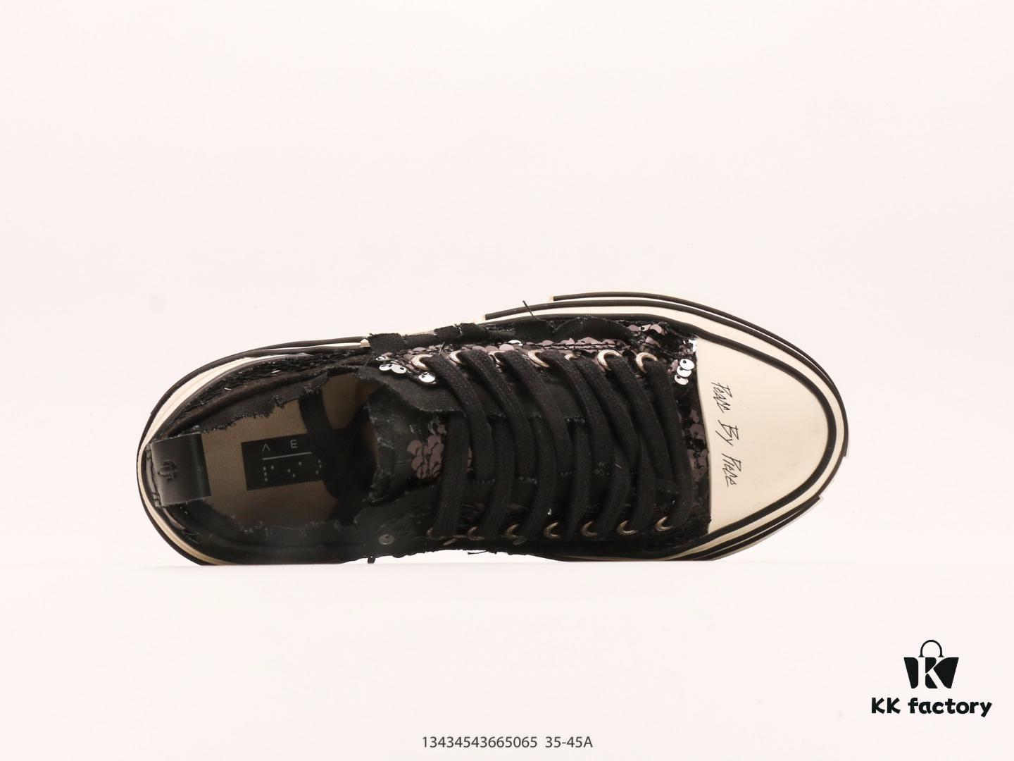 6930e7f46e68136f4d9b2d9b xVESSEL G.O.P. High Paisley Ddropping Deconstructed Overlapping Platform Cork Low-Top Versatile Height-Increasing Canvas Vulcanized Sneakers by Wu Jianhao's Personal Avant-Garde Brand