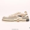 6930e7f86e68136f4d9b2d9f xVESSEL G.O.P. High Paisley Ddropping Deconstructed Overlapping Platform Cork Low-Top Versatile Elevating Canvas Vulcanized Sneakers