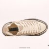 6930e7fa6e68136f4d9b2da3 xVESSEL G.O.P. High Paisley Ddropping Deconstructed Overlapping Platform Cork Low-Top Versatile Elevating Canvas Vulcanized Sneakers