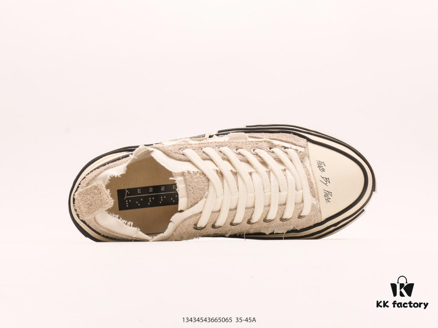 6930e7fa6e68136f4d9b2da3 xVESSEL G.O.P. High Paisley Ddropping Deconstructed Overlapping Platform Cork Low-Top Versatile Elevating Canvas Vulcanized Sneakers