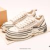 6930e7ff6e68136f4d9b2daa xVESSEL G.O.P. High Paisley Ddropping Deconstructed Overlapping Platform Cork Low-Top Versatile Elevating Canvas Vulcanized Sneakers