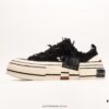 6930e80e6e68136f4d9b2dbd Wu Jianhao's Personal Avant-garde Brand xVESSEL G.O.P. Low Unisex Canvas Vulcanized Sneakers with Deconstructed Layered Cork Thick Sole for Height Increase