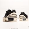 6930e8146e68136f4d9b2dc1 Wu Jianhao's Personal Avant-garde Brand xVESSEL G.O.P. Low Unisex Canvas Vulcanized Sneakers with Deconstructed Layered Cork Thick Sole for Height Increase