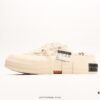 xVESSEL G.O.P. Low Unisex Deconstructed Overlapping Platform Cork Low-Top Canvas Vulcanized Sneakers