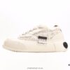 6930e8216e68136f4d9b2dd7 Wu Jianhao's Personal Avant-garde Brand xVESSEL G.O.P. Low Unisex Canvas Sneakers with Deconstructed Overlapping Cork Thick Sole and Vulcanized Flat Shoe Design