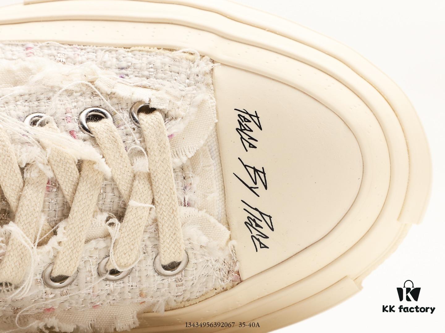 6930e8226e68136f4d9b2dd9 xVESSEL G.O.P. Low Unisex Deconstructed Overlapping Platform Cork Low-Top Canvas Vulcanized Sneakers by Van Ness Wu's Personal Avant-Garde Brand