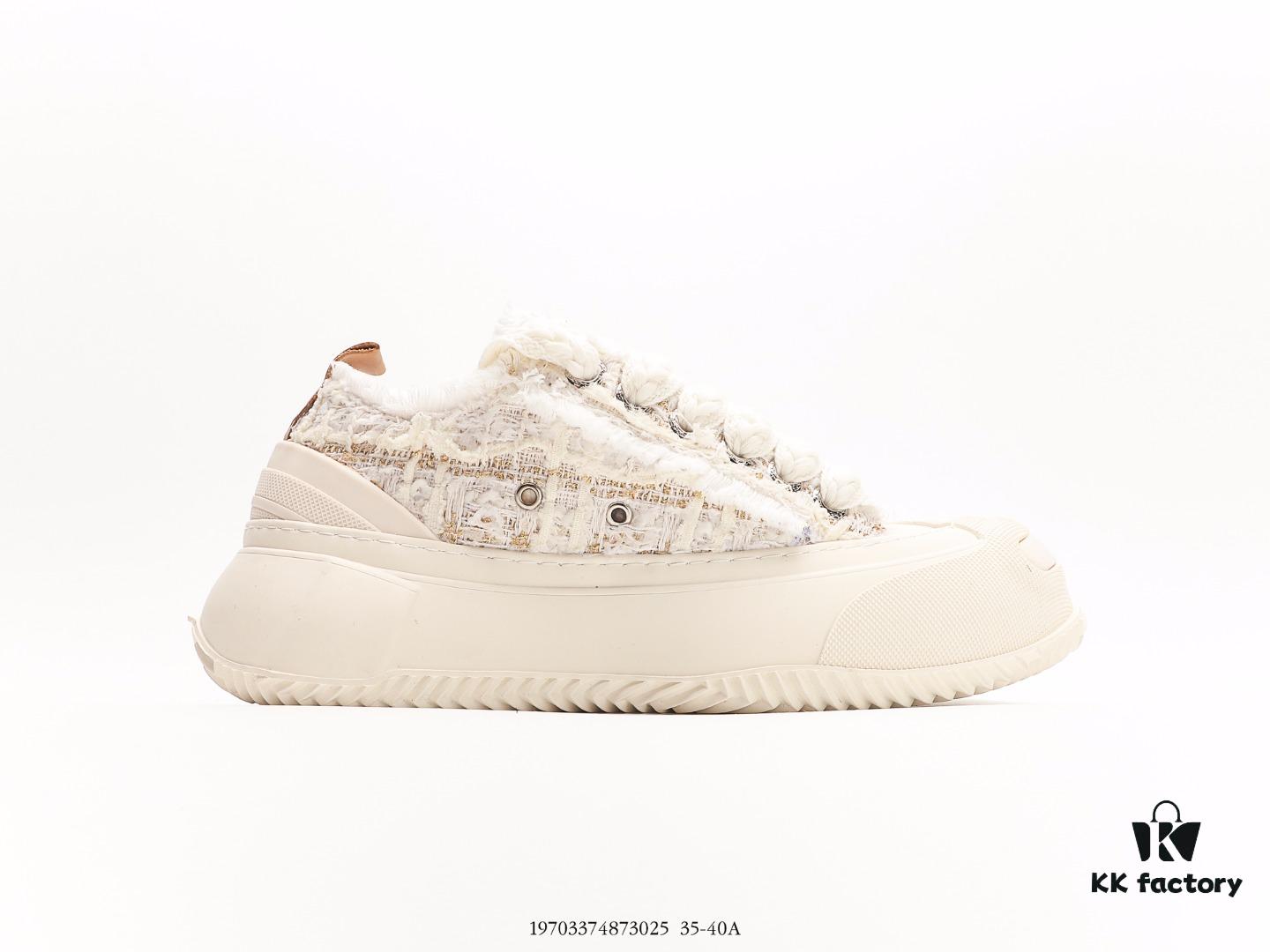 6930e8226e68136f4d9b2ddb Wu Jianhao's Personal Avant-garde Brand xVESSEL G.O.P. Low Unisex Canvas Sneakers with Deconstructed Overlapping Cork Thick Sole and Vulcanized Flat Shoe Design