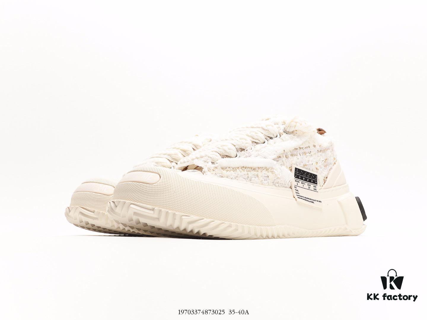 6930e8266e68136f4d9b2de2 Wu Jianhao's Personal Avant-garde Brand xVESSEL G.O.P. Low Unisex Canvas Sneakers with Deconstructed Overlapping Cork Thick Sole and Vulcanized Flat Shoe Design