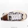 6930e8276e68136f4d9b2de3 xVESSEL G.O.P. 2.0 MARSHMALLOW Lows, Deconstructed Overlapping Platform Cork Low-Top Canvas Vulcanized Sneakers from WU JIANHAO's Fashion Label