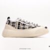 6930e8276e68136f4d9b2de4 xVESSEL G.O.P. 2.0 MARSHMALLOW Lows, Deconstructed Overlapping Platform Cork Low-Top Canvas Vulcanized Sneakers from WU JIANHAO's Fashion Label