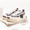 6930e82b6e68136f4d9b2de8 xVESSEL G.O.P. 2.0 MARSHMALLOW Lows, Deconstructed Overlapping Platform Cork Low-Top Canvas Vulcanized Sneakers from WU JIANHAO's Fashion Label