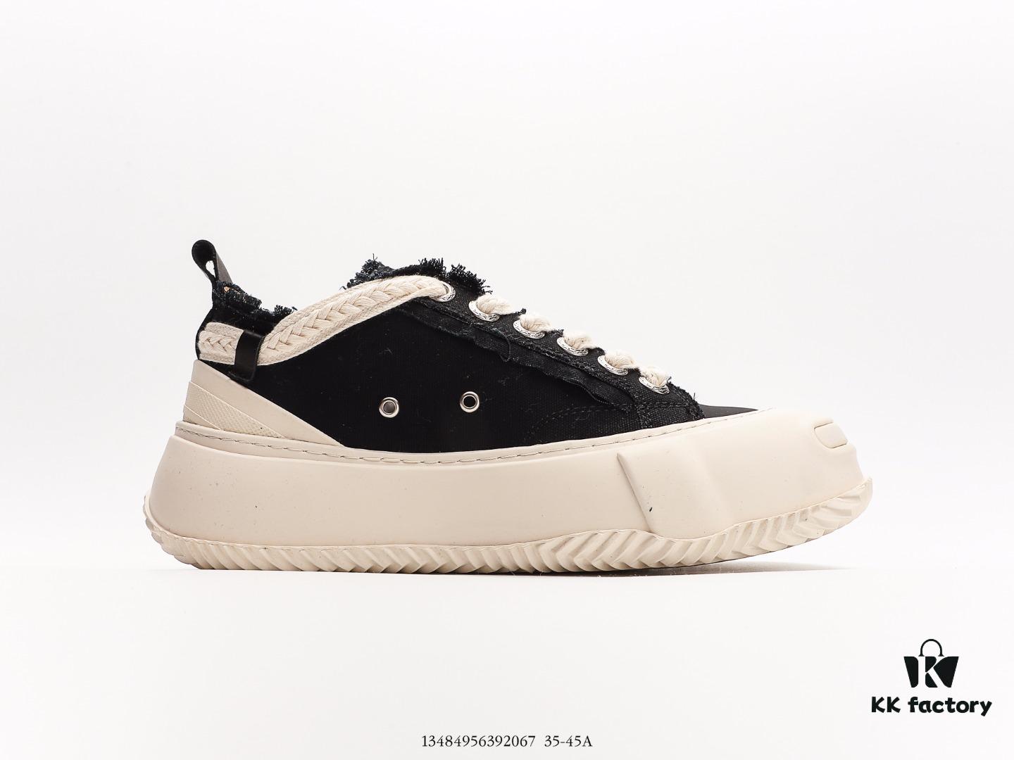 6930e82b6e68136f4d9b2de9 xVESSEL G.O.P Mule Slip-On Deconstructed Chunky Sole Cork Elevated Casual Low-Top Sneakers