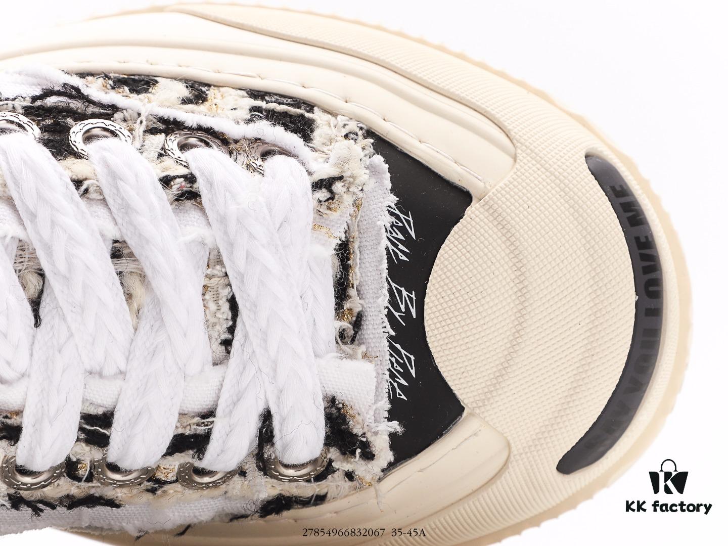 6930e82c6e68136f4d9b2dea xVESSEL G.O.P. 2.0 MARSHMALLOW Lows, Deconstructed Overlapping Platform Cork Low-Top Canvas Vulcanized Sneakers from WU JIANHAO's Fashion Label