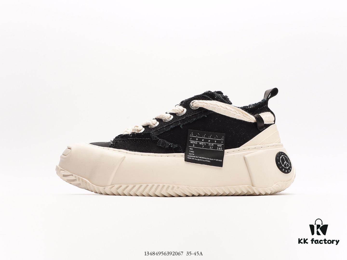 6930e82d6e68136f4d9b2ded xVESSEL G.O.P Mule Slip-On Deconstructed Chunky Sole Cork Elevated Casual Low-Top Sneakers