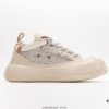 6930e8316e68136f4d9b2df3 Wu Jianhao 2.0 - SMILENCE Hidden Edition! xVESSEL G.O.P. 2.0 MARSHMALLOW Lows 'Peace by Piece' Deconstructed Overlaid Platform Canvas Vulcanized Shoes