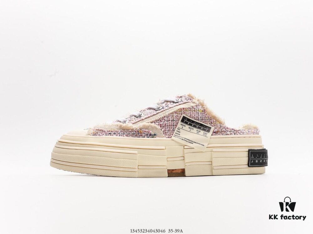 6930e8376e68136f4d9b2dfc XVESSEL G.O.P. Low Unisex Deconstructed Overlapping Platform Canvas Vulcanized Shoes with Cork Insole - Handcrafted Multi-layer Collar, Aged Tassel Design, 12oz Durable Canvas Fabric