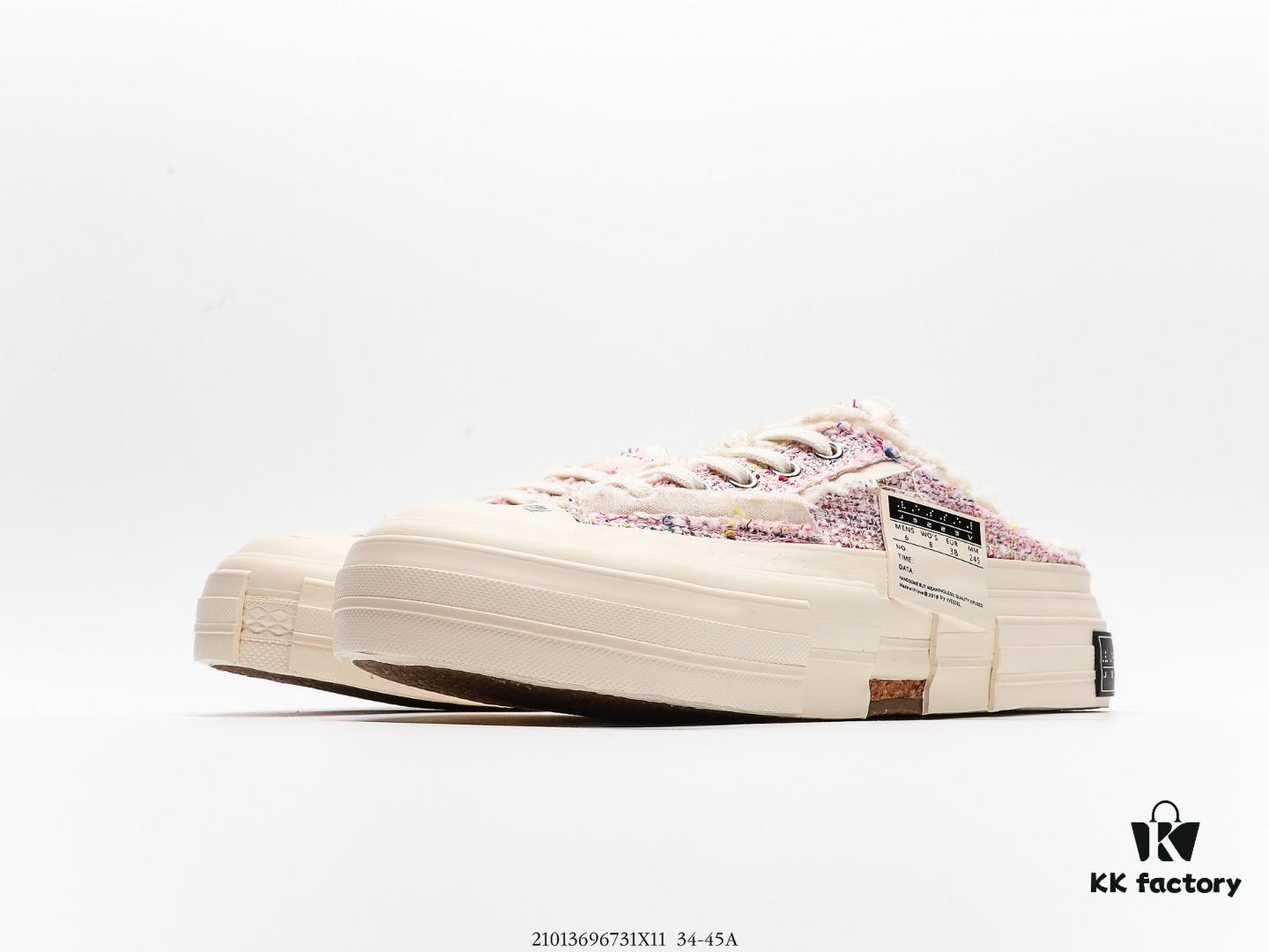 6930e83d6e68136f4d9b2e0a xVESSEL G.O.P. Low Unisex Deconstructed Overlapping Platform Canvas Vulcanized Shoes with Cork Insole – Handcrafted, Vintage Tassel Design, 12-Ounce Durable Canvas, NFC Anti-Counterfeit Tag