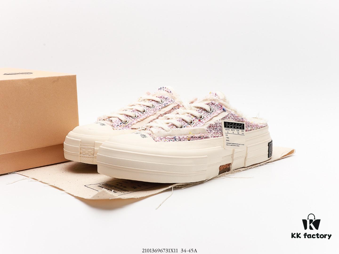6930e83f6e68136f4d9b2e0c xVESSEL G.O.P. Low Unisex Deconstructed Overlapping Platform Canvas Vulcanized Shoes with Cork Insole – Handcrafted, Vintage Tassel Design, 12-Ounce Durable Canvas, NFC Anti-Counterfeit Tag