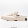 6930e8416e68136f4d9b2e0e xVESSEL G.O.P. Low Unisex Deconstructed Overlapping Platform Cork Insole Canvas Vulcanized Sneakers by Wu Jianhao's Personal Brand