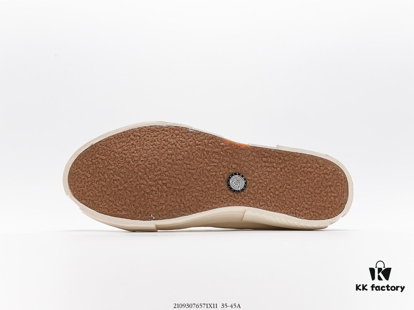 6930e8416e68136f4d9b2e10 xVESSEL G.O.P. Low Unisex Deconstructed Overlapping Platform Cork Insole Canvas Vulcanized Sneakers by Wu Jianhao's Personal Brand