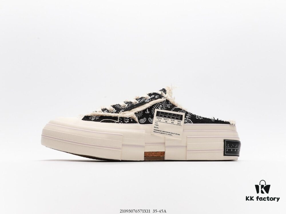6930e8446e68136f4d9b2e16 xVESSEL G.O.P. Low Unisex Canvas Sneakers with Cork Insole – Handcrafted Vulcanized Shoes Featuring Gradient Color-Changing Effect, Tassel Design, and NFC Anti-Counterfeit Verification