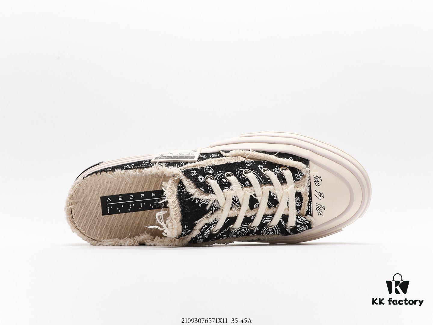 6930e8466e68136f4d9b2e18 xVESSEL G.O.P. Low Unisex Canvas Sneakers with Cork Insole – Handcrafted Vulcanized Shoes Featuring Gradient Color-Changing Effect, Tassel Design, and NFC Anti-Counterfeit Verification
