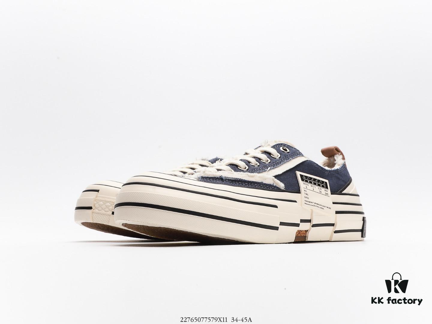 6930e84c6e68136f4d9b2e25 xVESSEL G.O.P. Low Unisex Deconstructed Overlapping Platform Cork Low-Top Canvas Vulcanized Shoes by Van Ness Wu's Personal Avant-Garde Brand – Stylish Height-Increasing Sneakers with NFC Anti-Counterfeit Tag, Gradient Effect Original Packaging, Upgraded Thick Cork Insole, Handcrafted Multi-Layer Strip Vulcanization Technique, 12-Ounce Durable Comfortable Canvas Fabric, Tassel Distressed Vintage Effect