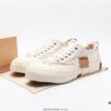 6930e85b6e68136f4d9b2e38 High-Version Proxy Level | Market's Highest Quality - Wu Jianhao x VESSEL G.O.P. Low Cut Deconstructed Overlapped Platform Cork Low-Top Versatile Height-Increasing Canvas Vulcanized Skate Shoes