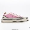 6930e8626e68136f4d9b2e43 Wu Jianhao x VESSEL G.O.P. Low Unisex Canvas Vulcanized Platform Sneakers with Cork Sole - Distressed Tassel Design, Handcrafted Multi-layer Rubber Trim, 12oz Heavy-duty Canvas Upper