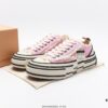6930e8676e68136f4d9b2e48 Wu Jianhao x VESSEL G.O.P. Low Unisex Canvas Vulcanized Platform Sneakers with Cork Sole - Distressed Tassel Design, Handcrafted Multi-layer Rubber Trim, 12oz Heavy-duty Canvas Upper