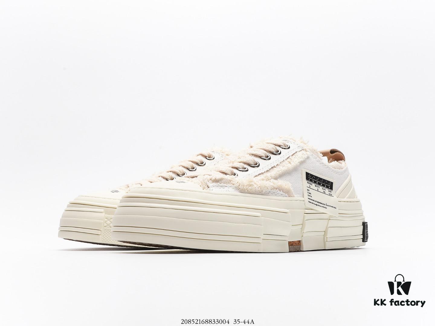 6930e86d6e68136f4d9b2e50 Wu Jianhao x VESSEL G.O.P. Low Unisex Canvas Vulcanized Sneakers with Cork Sole – Deconstructed Layered Design, Elevated Comfort, Handcrafted Vulcanized Edge Binding, Gradient Finish, 12-Ounce Durable Canvas with Tassel Accents