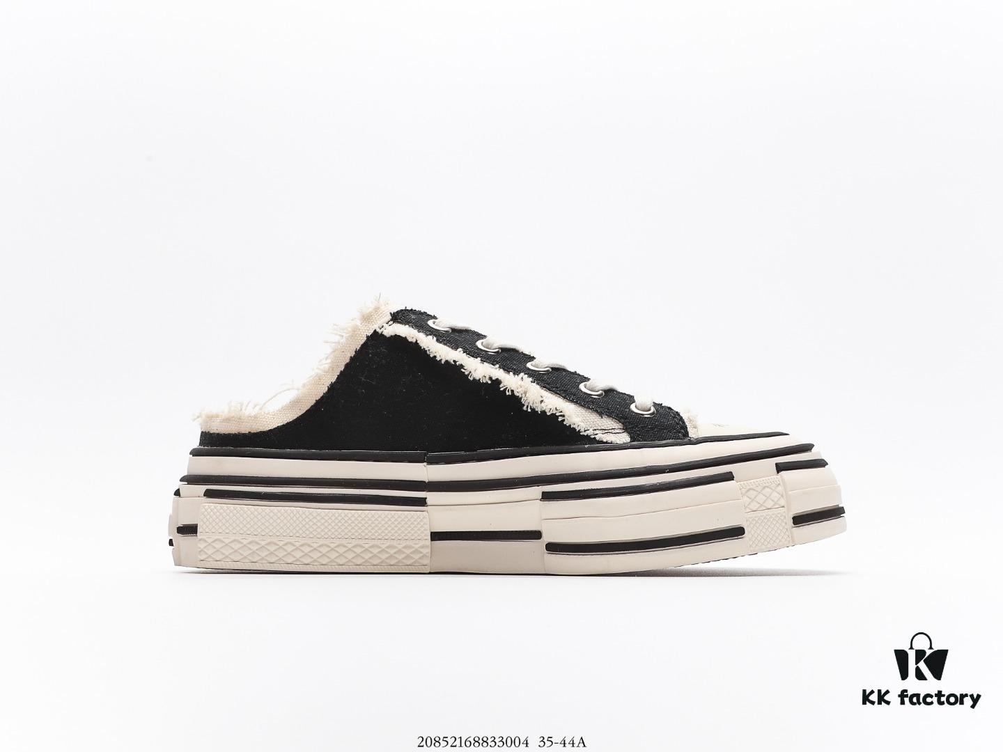 6930e8706e68136f4d9b2e56 Glow-in-the-Dark Wu Jianhao x VESSEL G.O.P. Low Cutout Platform Cork Low-Top Canvas Vulcanized Sneakers