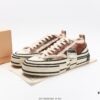 6930e8726e68136f4d9b2e58 Wu Jianhao x VESSEL G.O.P. Low Unisex Canvas Vulcanized Platform Sneakers with Cork Insole - Handcrafted Multi-layered Trim, Distressed Tassel Design, 12oz Durable Canvas Upper