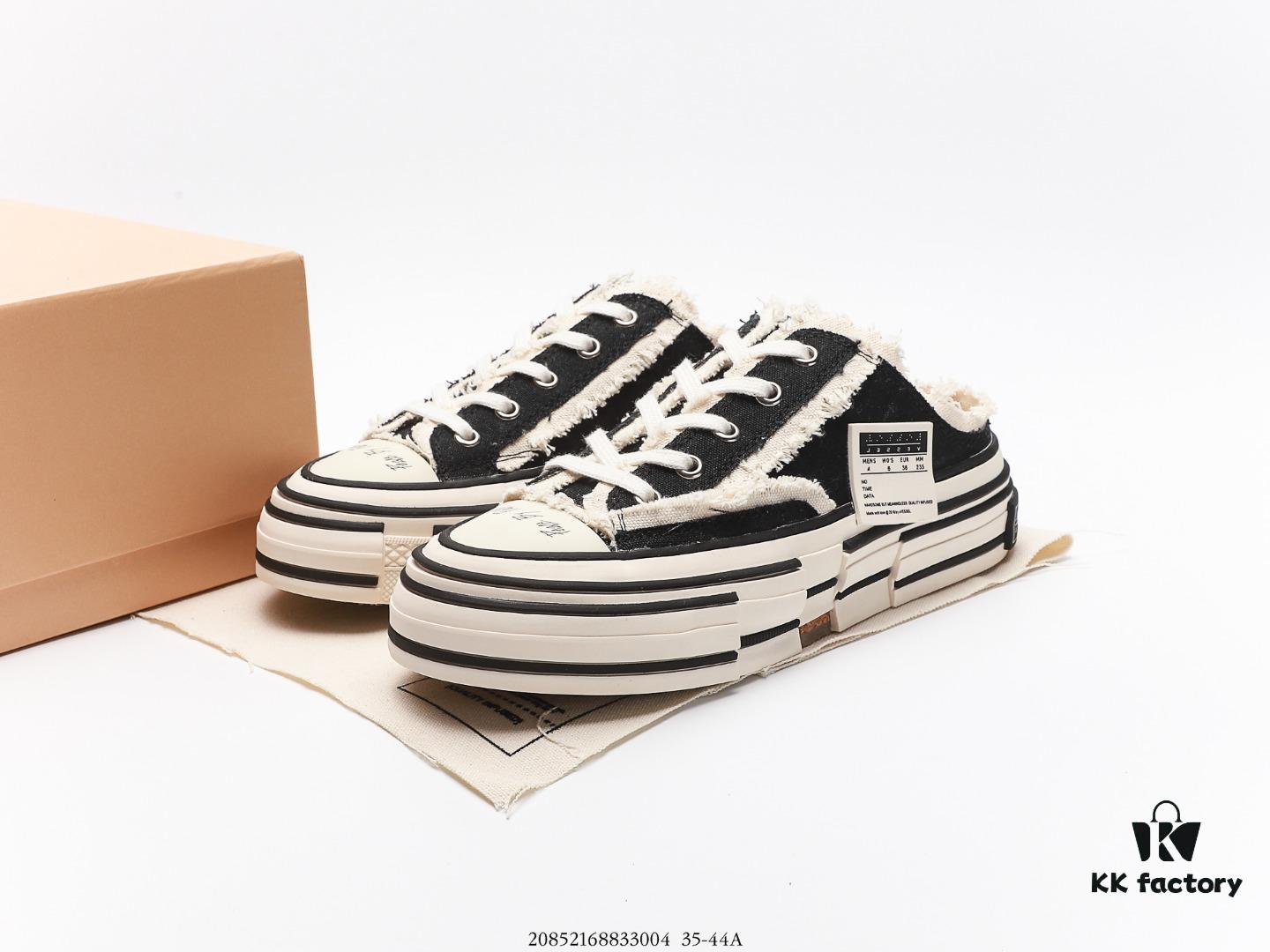 6930e8756e68136f4d9b2e5d Glow-in-the-Dark Wu Jianhao x VESSEL G.O.P. Low Cutout Platform Cork Low-Top Canvas Vulcanized Sneakers
