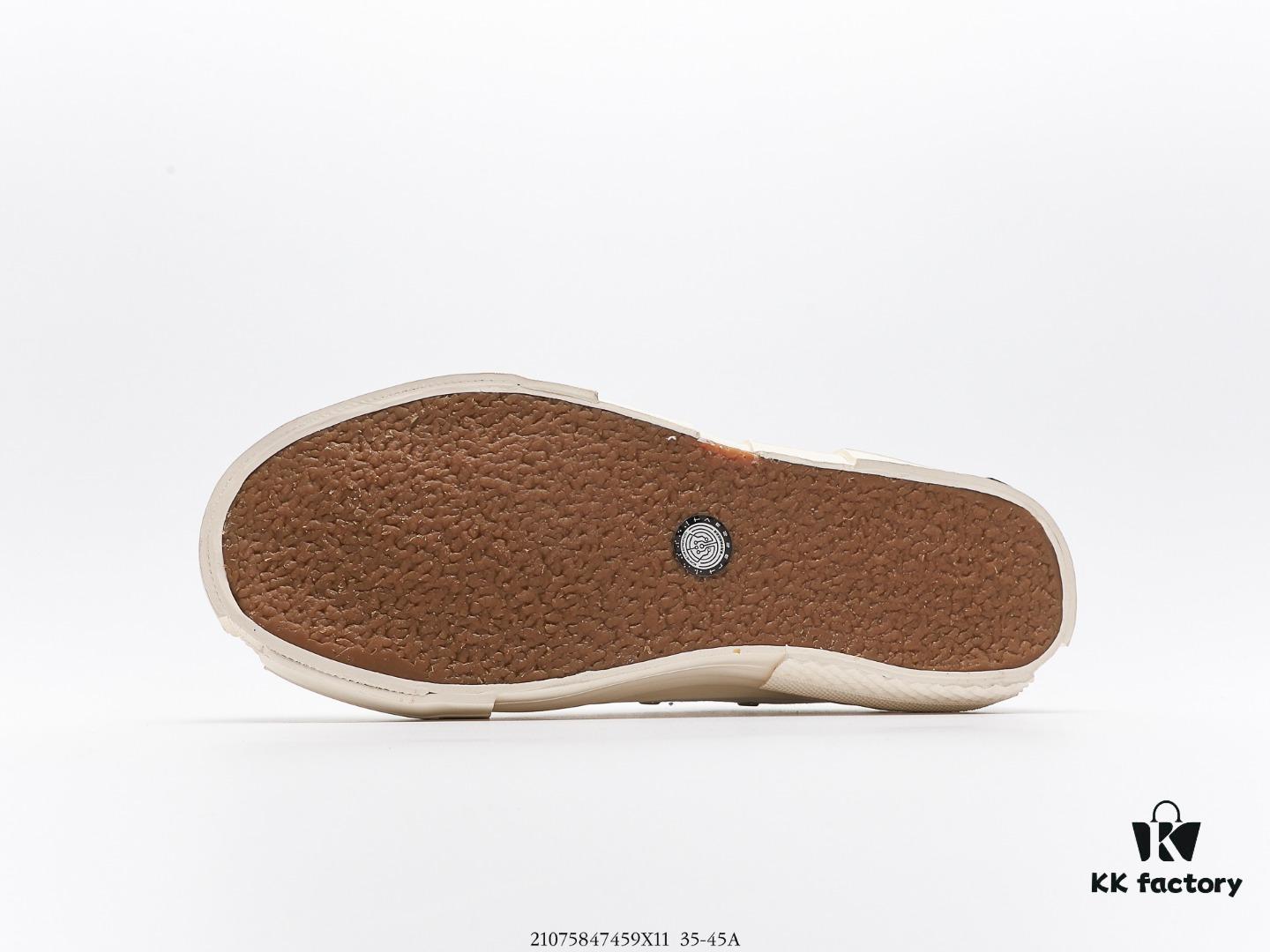 6930e8756e68136f4d9b2e5e High-Version Proxy Level | Market's Highest Quality - Wu Jianhao x VESSEL G.O.P. Low Cut Deconstructed Overlapped Platform Cork Low-Top Versatile Height-Increasing Canvas Vulcanized Skate Shoes