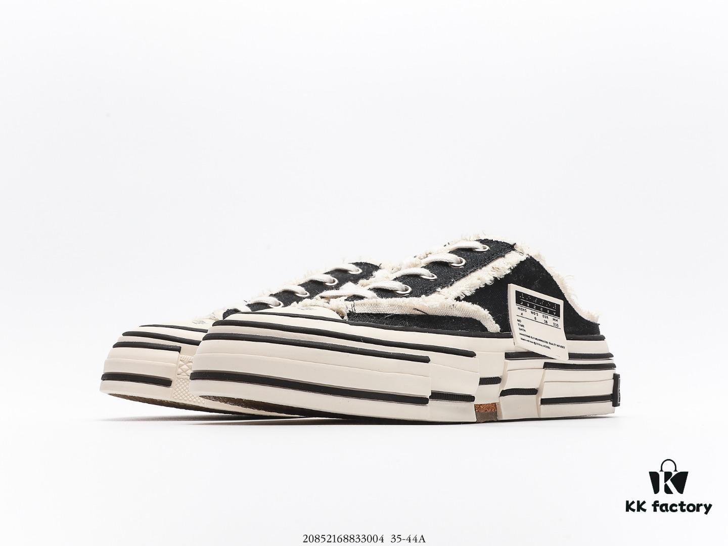 6930e87b6e68136f4d9b2e66 Glow-in-the-Dark Wu Jianhao x VESSEL G.O.P. Low Cutout Platform Cork Low-Top Canvas Vulcanized Sneakers