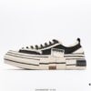 6930e87b6e68136f4d9b2e67 Glow-in-the-Dark Premium Version WU JIANHAO x VESSEL G.O.P. Low Cut Dismantled Overlapping Thick Cork Insole Elevated Comfort Canvas Vulcanized Sneakers