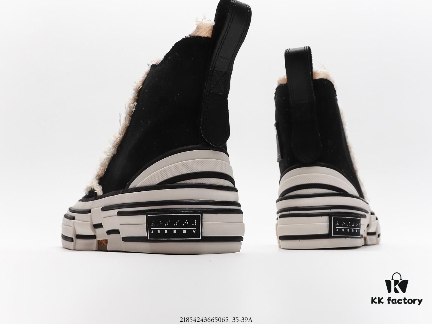 6930e8836e68136f4d9b2e77 Wu Jianhao G.O.P. Valentine x VESSEL Wu Jianhao Xiao Gui Wang Linkai Valentine's Day Cashew Flower High-Top Shoes, Combining Traditional Craftsmanship with Leather Shoe Techniques, World's First Cork-Crushed Soft Sole Shoes, Prominent Distressed Design, Original Box Packaging, Upgraded Version with Solid Thick Cork Insole, Genuine Gradation Effect, Premium Durable Canvas Fabric, Tassel Fringe with Faded Vintage Aesthetic