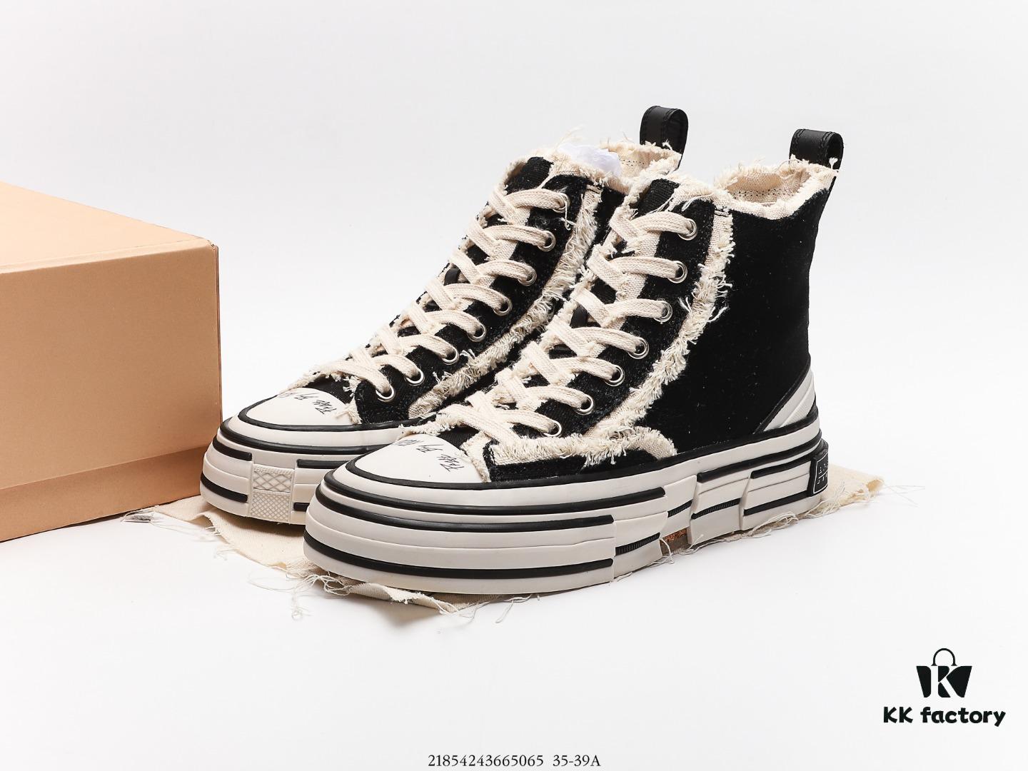 6930e8866e68136f4d9b2e7a Wu Jianhao G.O.P. Valentine x VESSEL Wu Jianhao Xiao Gui Wang Linkai Valentine's Day Cashew Flower High-Top Shoes, Combining Traditional Craftsmanship with Leather Shoe Techniques, World's First Cork-Crushed Soft Sole Shoes, Prominent Distressed Design, Original Box Packaging, Upgraded Version with Solid Thick Cork Insole, Genuine Gradation Effect, Premium Durable Canvas Fabric, Tassel Fringe with Faded Vintage Aesthetic
