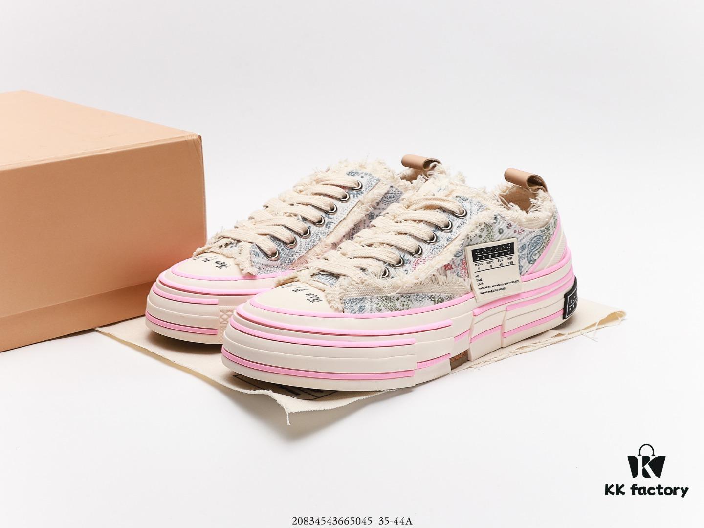 6930e8936e68136f4d9b2e90 Van Ness Wu G.O.P. Valentine x VESSEL Low-Top Cashew Flower Sneakers, Handcrafted with Traditional Techniques, World's First Cork-Crushed Sole Shoes, Distressed Design, Original Box Packaging, Upgraded Version with Thick Solid Cork Insole, Genuine Gradual Effect, Premium Durable Canvas Upper, Tassel Fringe with Vintage Wear Effect