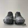 BALENCIAGA Defender Rubber Platform Sneakers Unisex Black Tire-Derived Design