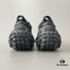 BALENCIAGA Defender Rubber Platform Sneakers Unisex Black Tire-Derived Design