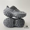 BALENCIAGA Defender Rubber Platform Sneakers Unisex Black Tire-Derived Design