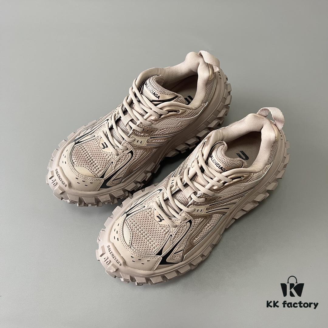 6930e8be6e68136f4d9b2ed8 BALENCIAGA Defender Brown Tire Rubber Platform Sneakers Unisex