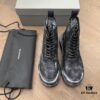 Balenciaga Strike Martin Boots in Asphalt Color