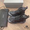 Balenciaga Strike Martin Boots in Asphalt Color